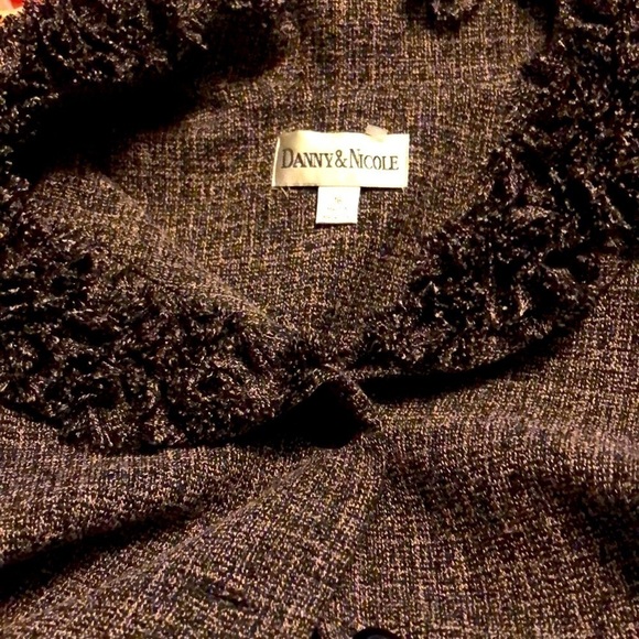 Danny & Nicole button down blazer size 16 - Picture 5 of 11